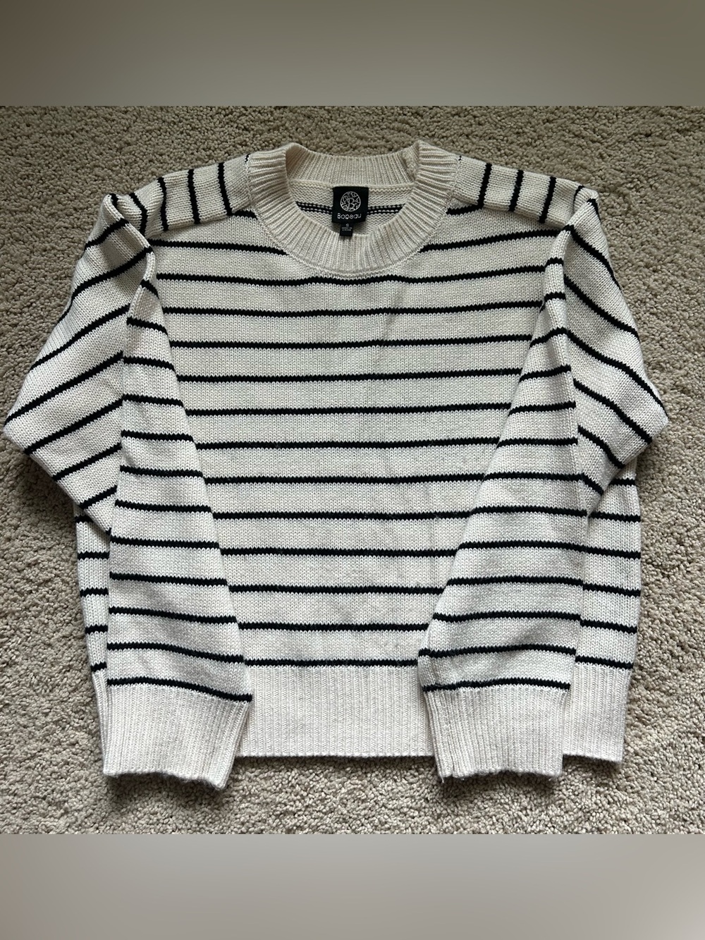 Bobeau Striped Sweater